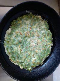 鲜香的茴香鸡蛋饼