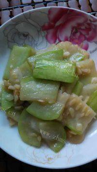香脆的清炒丝瓜