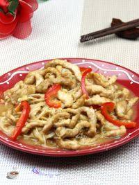 #营养美食#金针菇炒肉丝