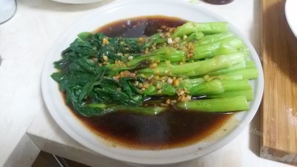 蒜香菜心