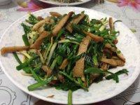 色味俱佳的韭菜豆干