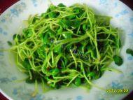 清淡的清炒豆苗