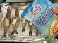 美味的芝士焗大虾做法图解7)