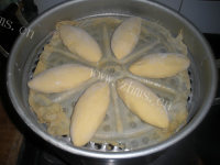 家常玉米黄豆蒸糕的做法图解九