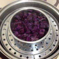 美味的紫薯汤圆的做法图解一
