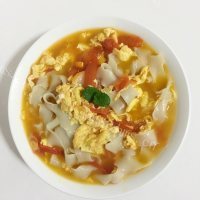 西红柿鸡蛋面做法图解8)