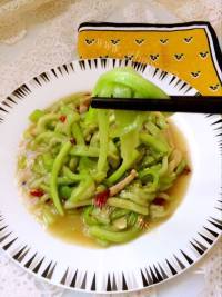 珍馐美味的清炒丝瓜做法图解6)