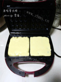 自制原味华夫饼做法图解5)