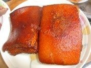 家常菜笋干扣肉做法图解8)
