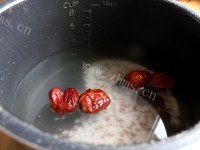 好喝的红枣桂圆糥米粥做法图解4)
