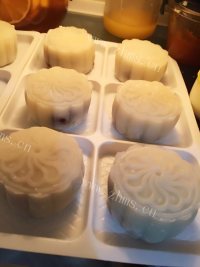 颜值高冰皮月饼做法图解8)