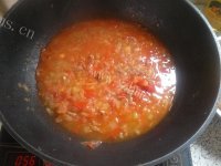 美味的肉酱煎蛋意面做法图解7)