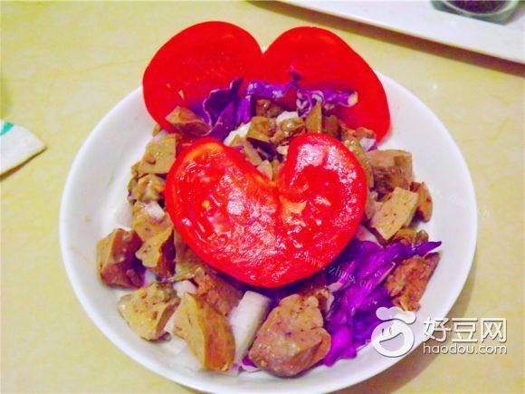 鸭肝沙拉