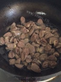 家常菜孜然鸡心做法图解10)