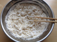 好吃的韭菜粉丝鸡蛋饼做法图解6)