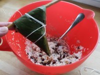 藜麦蜜豆粽#新鲜从这做法图解7)
