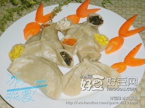 鱼肉馅蒸饺