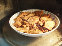 美味的五香猪肉干