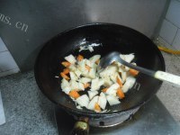 酱香卤肝烧莲藕做法图解5)