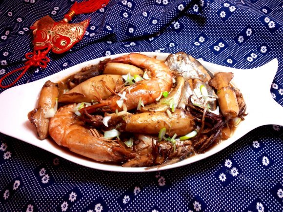 杂拌海鲜