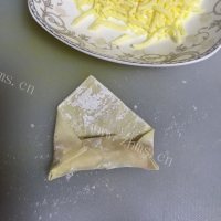 美味的芝士火腿卷做法图解4)