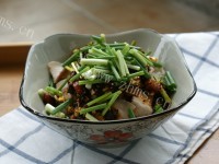 美味的凉拌白肉