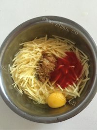 家常蕃茄味土豆丝做法图解5)