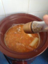 浓郁的番茄排骨汤做法图解9)