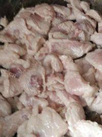 营养山药洋葱烩肉片做法图解4)