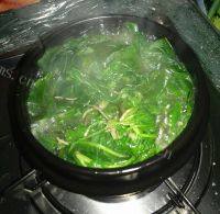 自己做的菠菜鸡蛋汤做法图解5)