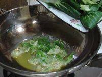 家常菜蒜蓉油菜做法图解7)
