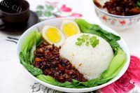 美味的台湾卤肉饭做法图解11)