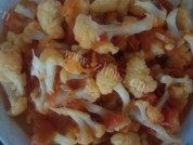 其味无穷的西红柿炒菜花