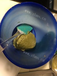 好吃的日式抹茶奶油球做法图解5)