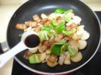 家常菜杏鲍菇炒五花肉做法图解10)