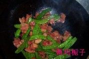 家常菜荷兰豆炒培根