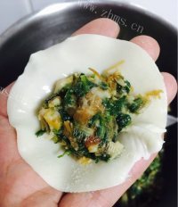 营养丰富的荠菜饺子做法图解7)