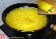 美味的蔬菜黄金卷做法图解3)