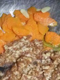 美味的肉末毛豆米做法图解5)