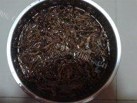 家常菜茶树菇炒牛肉做法图解2)