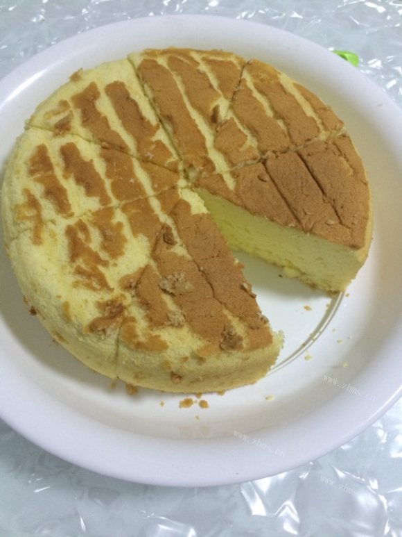香喷喷的8寸戚风蛋糕