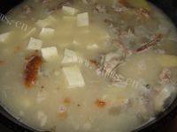 鸭架豆腐汤做法图解8)