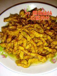 家常菜京酱肉丝