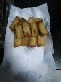 美味的炸春卷