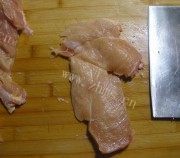 美味的黑椒鸡柳做法图解1)