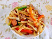 肉丝炒年糕