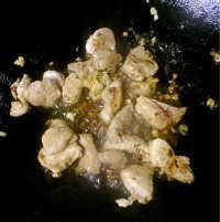 好吃平菇炒鲜肉做法图解6)