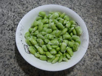 好吃的毛豆花菜螃蟹汤做法图解2)