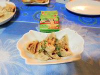 美味的白菜猪肉水饺
