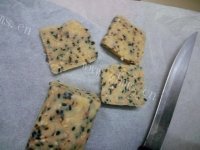 香脆的芝麻黄油饼干做法图解8)